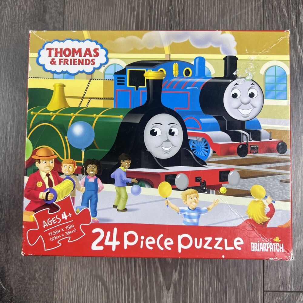2010 Briarpatch Thomas And Friends At The Station 24 Piece Jigsaw Puzzle